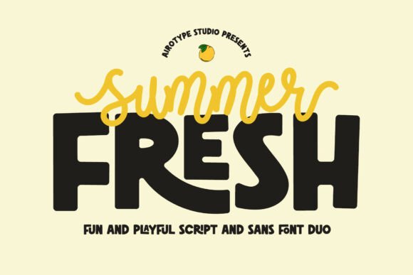 Summer Fresh：字体即设计语言