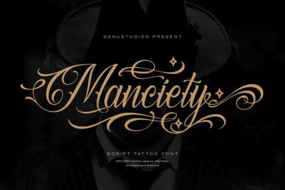 Manciety，品牌字标的奇卡诺气质
