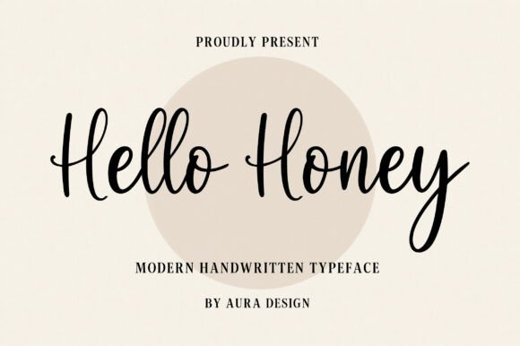 为什么「Hello Honey」在手写体类字体里值得关注