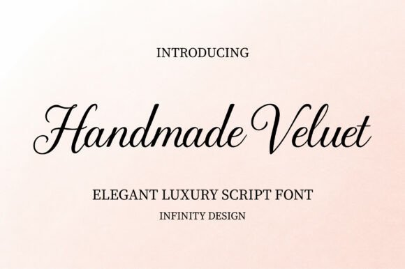 为什么「Handmade Velvet」适合包装标题设计