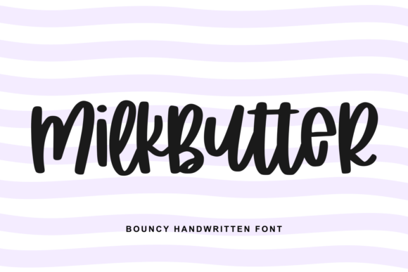 Milkbutter 字体下载 | 咖啡品牌改造的手写体首选