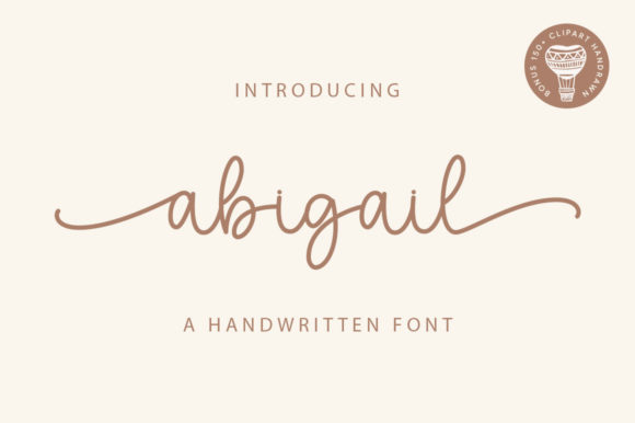 「Abigail」——字体不只是字形，是设计语言