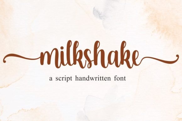 手帐贴纸控的复古手写之选 Milkshake