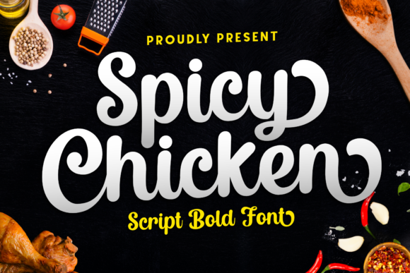 Spicy Chicken 评测 | 优雅复古手写体