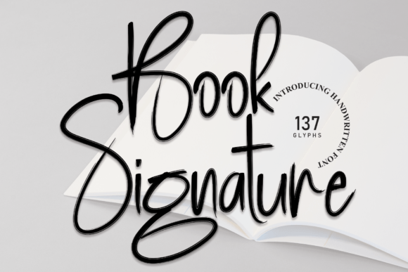 设计师字体库清单 | Book Signature 值得收藏吗？