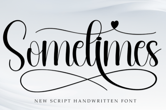 做咖啡VI缺字体？「Sometimes」就是你要找的