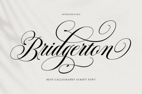 「Bridgerton」为什么在手写体里值得关注