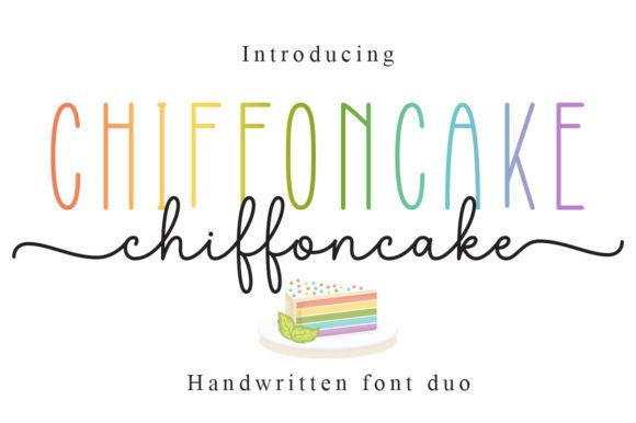 字库清单|Chiffoncake Duo值得收藏？