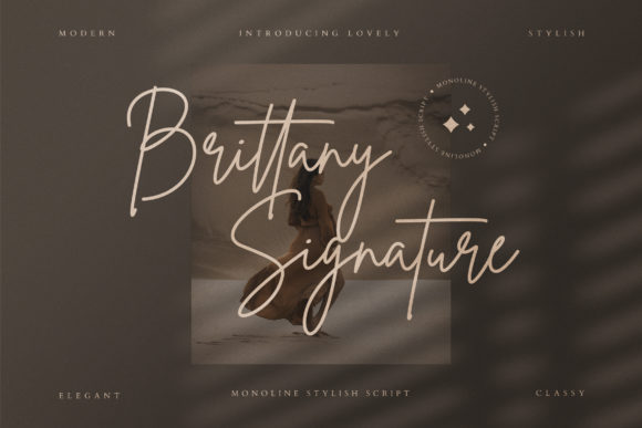 为什么「Brittany Signature Script」是手写体里的氛围感高手