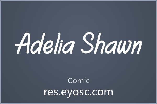 Adelia Shawn：流畅连笔的优雅手写体