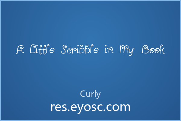 「A Little Scribble in My Book」——品牌字标思维解读手写装饰