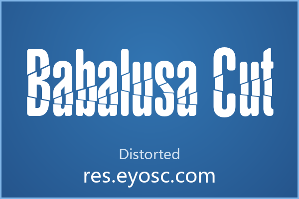 商业提案还缺 Babalusa Cut 破碎感？