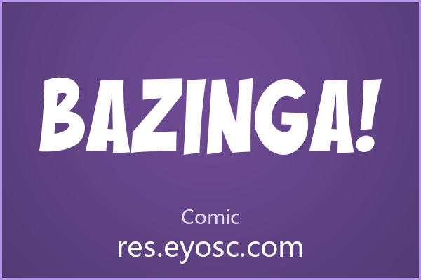 做咖啡店设计缺字体？「Bazinga!」就是你要找的