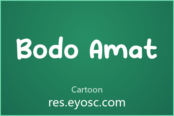 Bodo Amat 字体下载 | 圆润无棱角卡通手写体