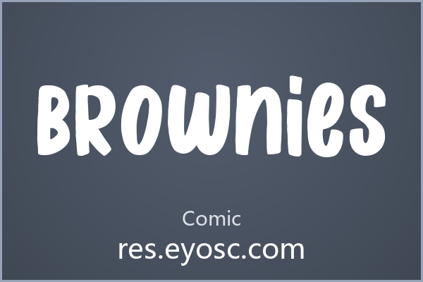 设计师字体库清单 | Brownies 值得收藏吗？