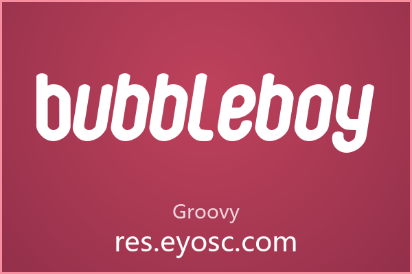 做儿童设计缺字体？Bubbleboy就是你要找的