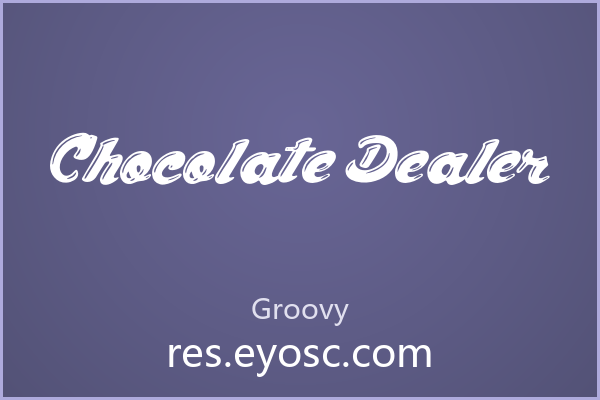 Chocolate Dealer 让包装标题更出彩