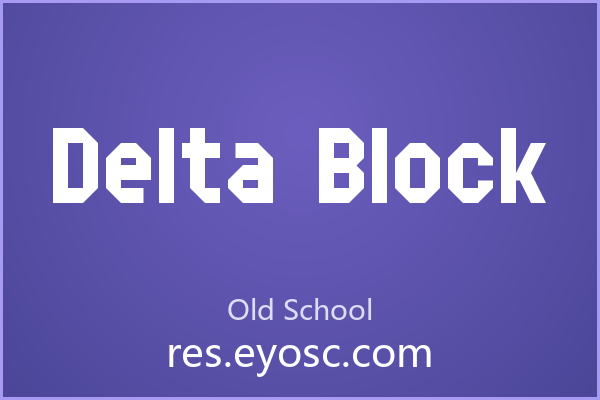 玩几何切割的设计师该看看 Delta Block