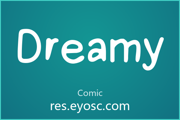 设计师字体库清单 | Dreamy 值得收藏吗？