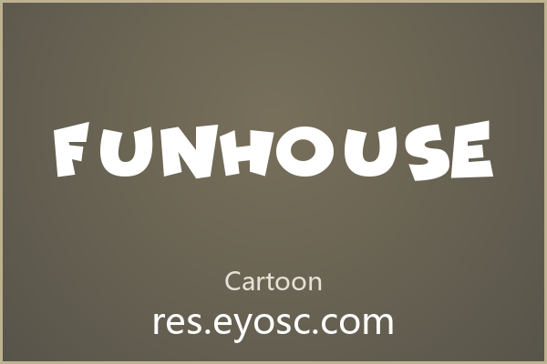 做手写风格缺字体？「Funhouse」就是你要找的