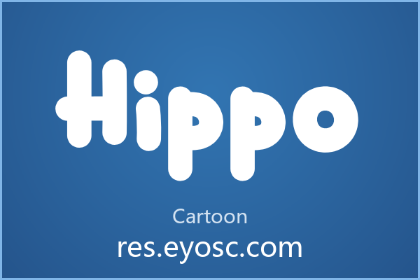 做童趣设计缺字体？「Hippo」就是你要找的