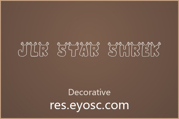 宠物领养日海报印着 JLR Star Shrek