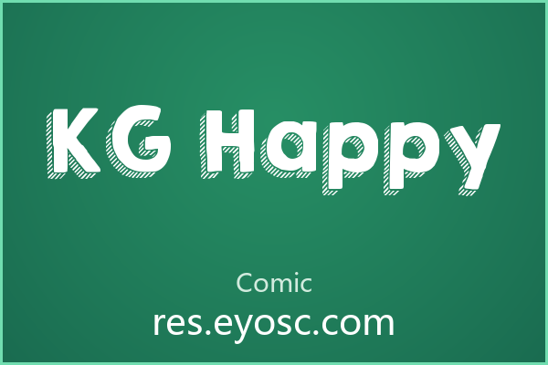 KG Happy：斜网格的工业粗体