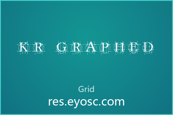 KR Graphed 的测绘感让包装标题脱颖而出