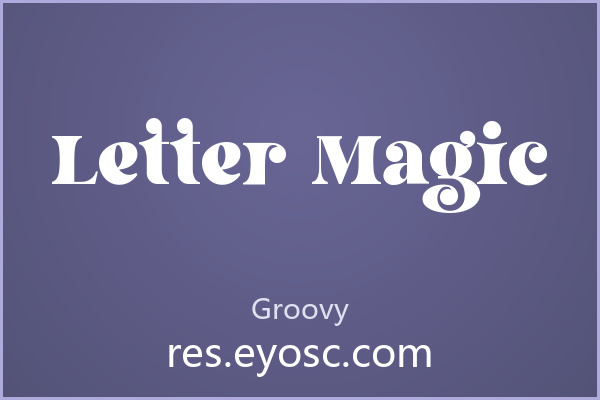 做婚礼卡片缺字体？「Letter Magic」就是你要找的
