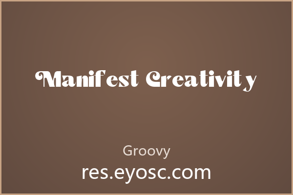 做复古标题缺字体？「Manifest Creativity」就是你要找的