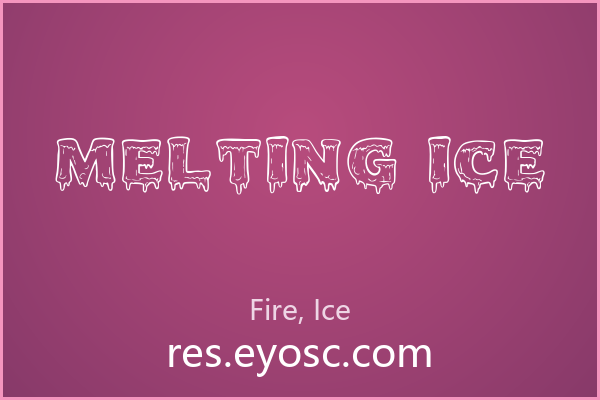Melting Ice 评测 | 适合电商Banner吗？