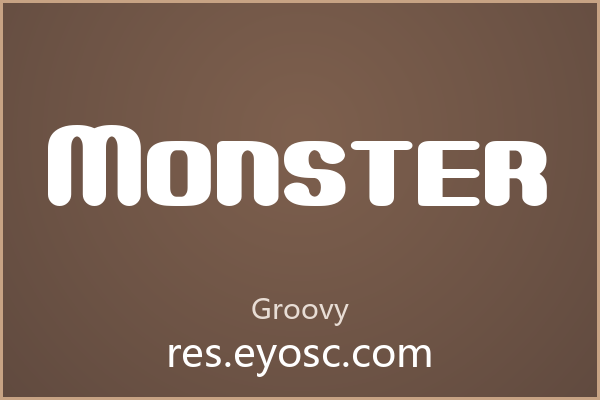 品牌设计师找标题字？Monster 够份量