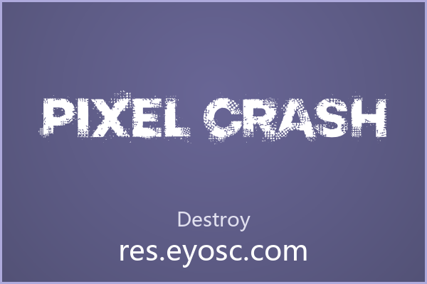 社媒封面缺字体？Pixel Crash就选它