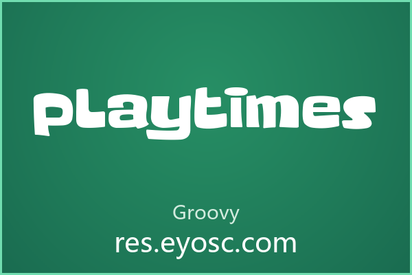 「Playtimes」——字体不只是字形，是设计语言