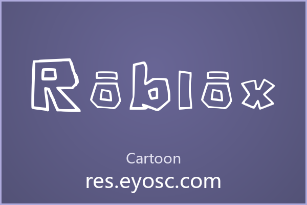 做游戏UI缺字体？「Roblox」就是你要找的