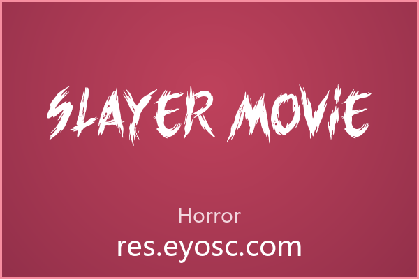 Slayer movie 评测 | 适合复古排版吗？