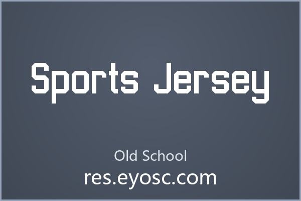 「Sports Jersey」：硬朗到没有一条曲线