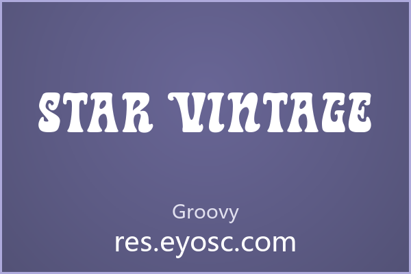 「Star Vintage」——不只是字形是设计语言