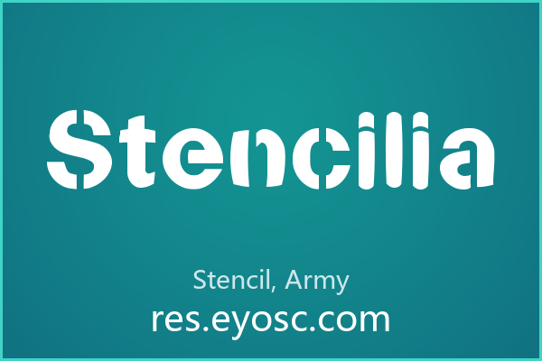 Stencilia——从儿童视觉看它的设计语言