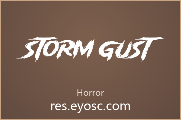 Storm Gust 字体下载 | 从电商Banner角度精准描述