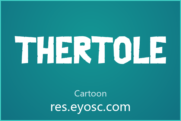 「Thertole」——从海报主标题看它的设计语言