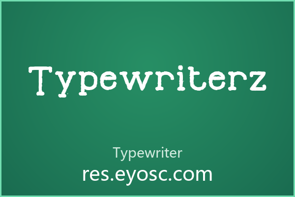 儿童绘本的破洞，Typewriterz 钻了出来