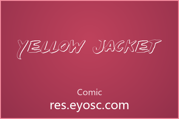 「Yellow Jacket」——字体的设计语言