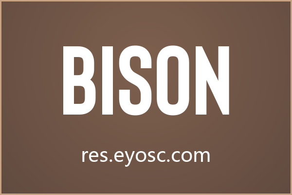 拿Bison做儿童视觉，大字号才对它味