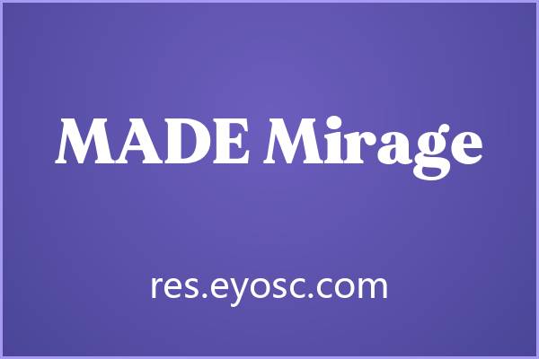 看似复古却意外现代的 MADE Mirage
