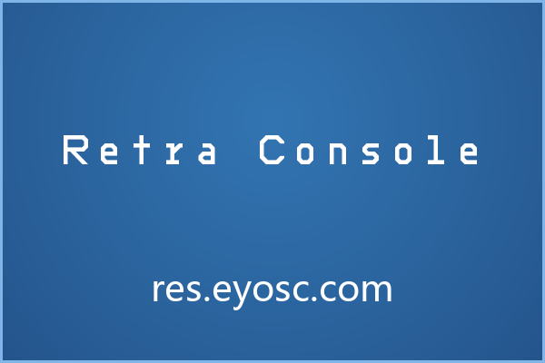 Retra Console 的像素骨骼承载着复古未来主义