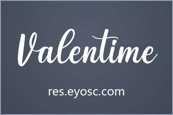 Valentime，手帐贴纸的浪漫笔触