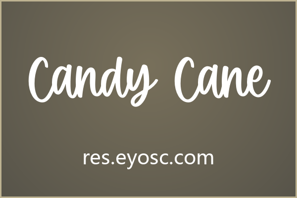 用Candy Cane给海报加点糖，节日氛围立刻拉满