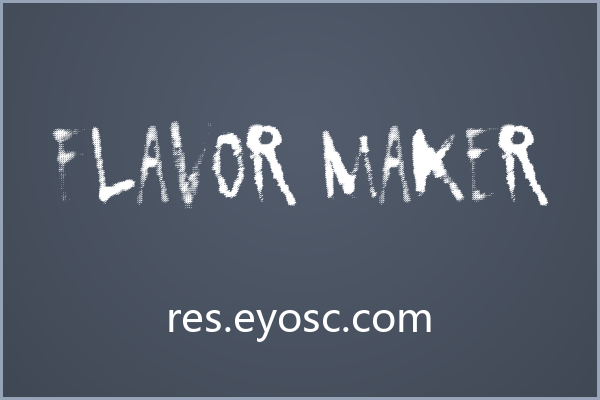 Flavor Maker 适合为地下摇滚乐队设计海报吗