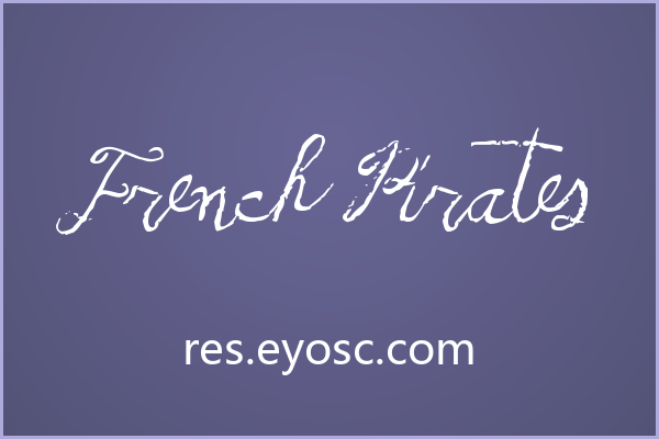 看似颓废却细节精良的French Pirates